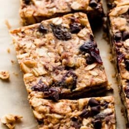 healthy peanut butter granola bars