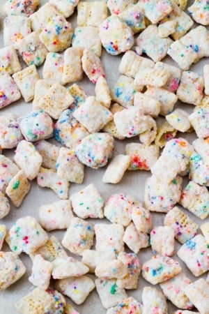 cupcake puppy chow