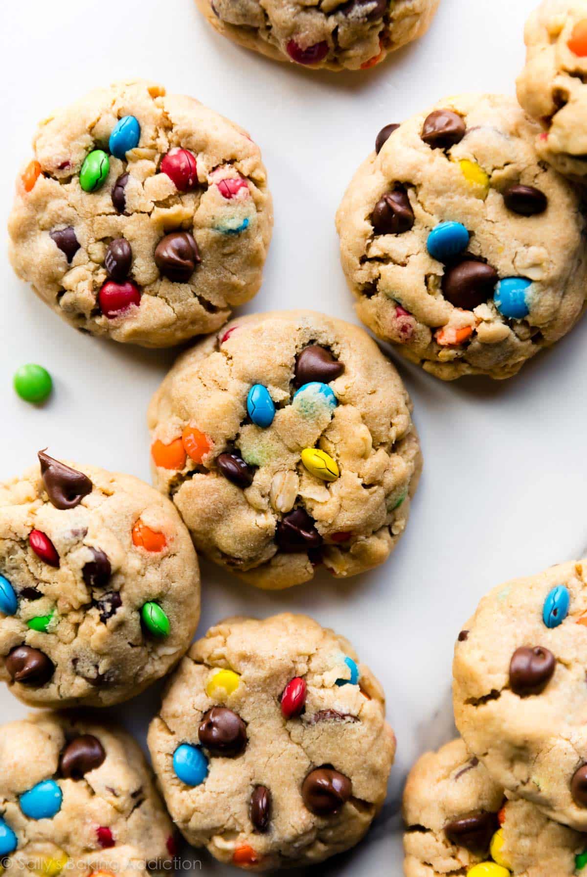 Peanut butter oatmeal cookies