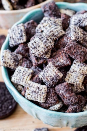 cookies and cream puppy chow