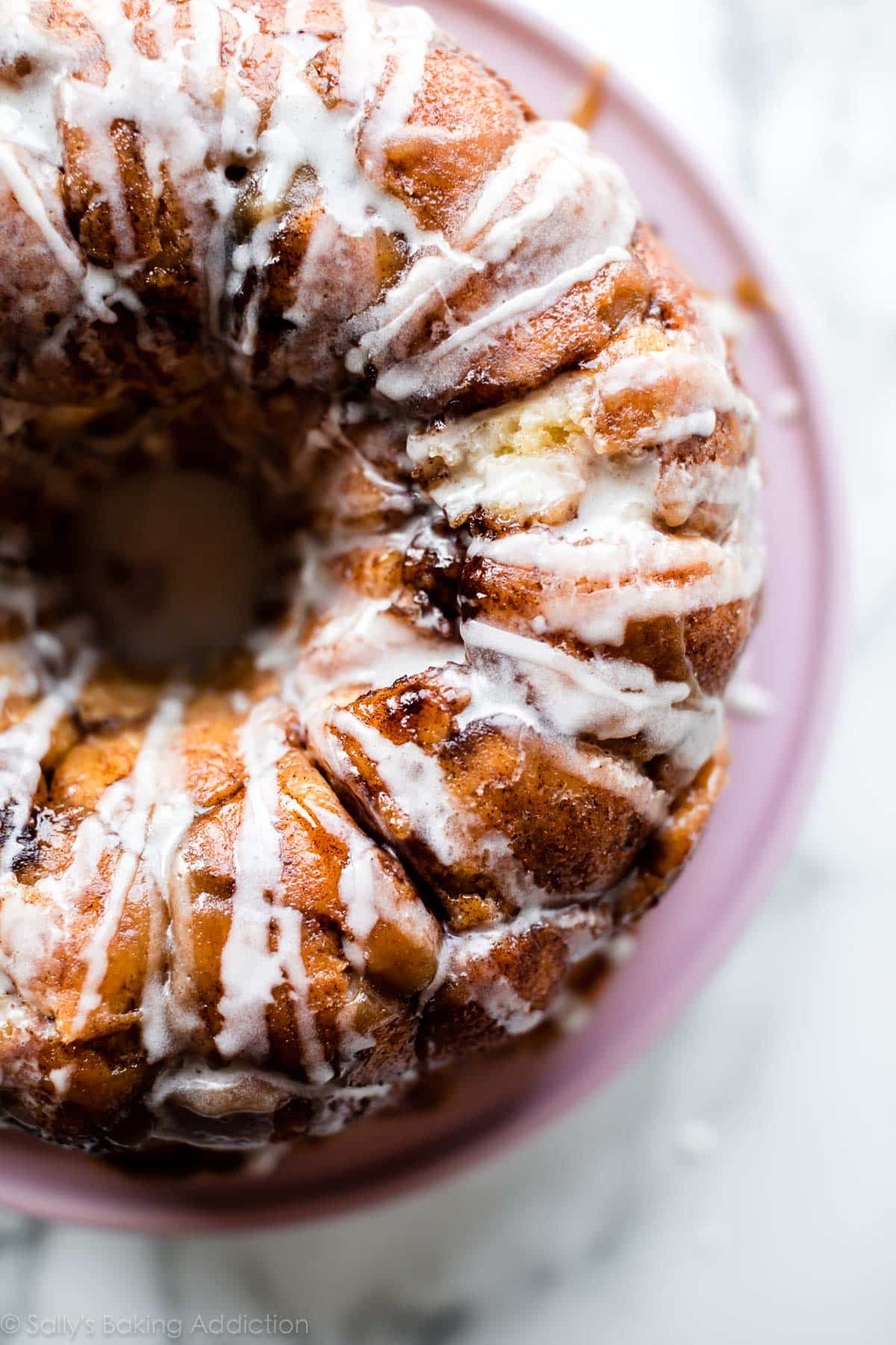 top of monkey bread