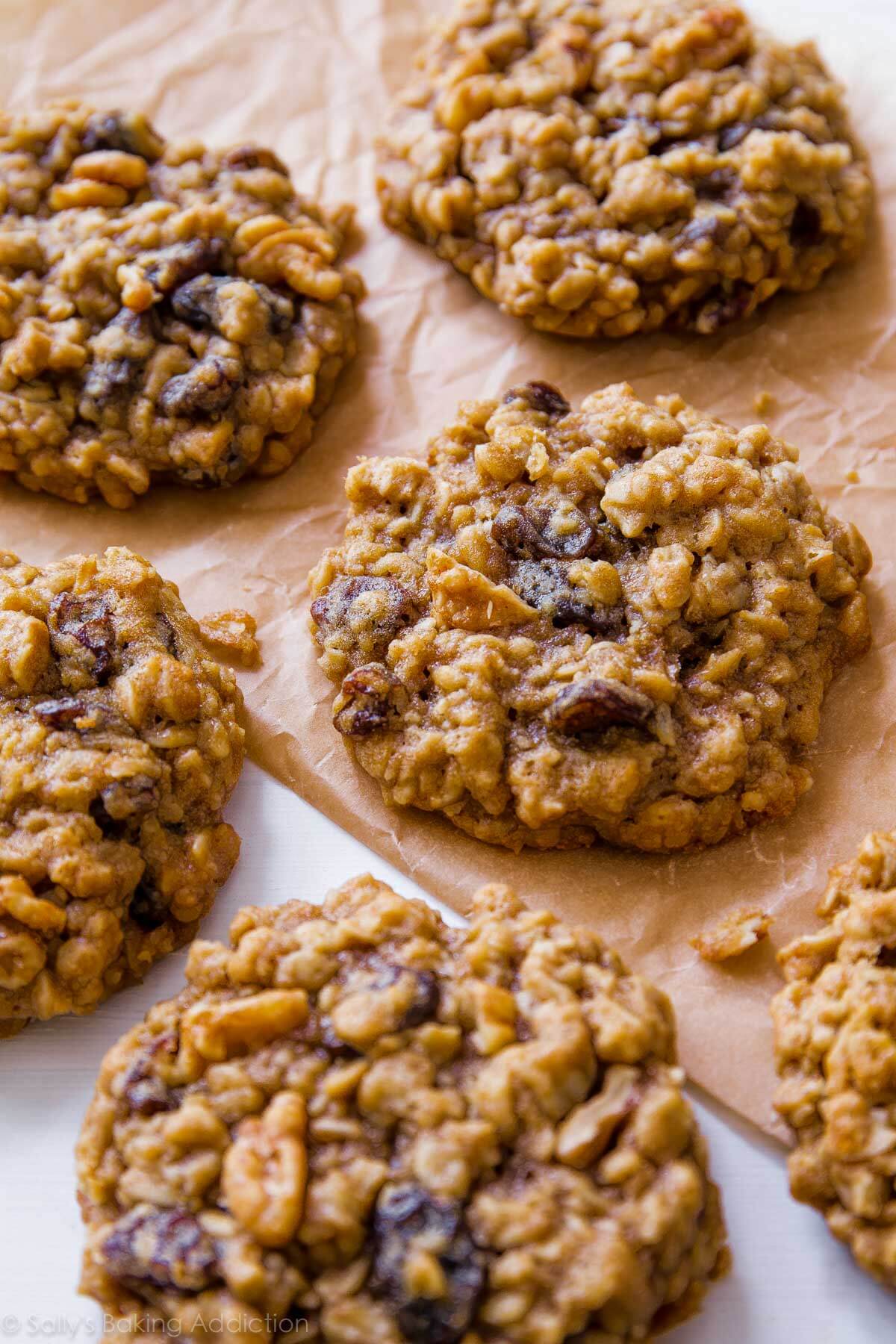 oatmeal raisin cookies