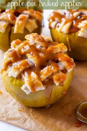 apple pie baked apples