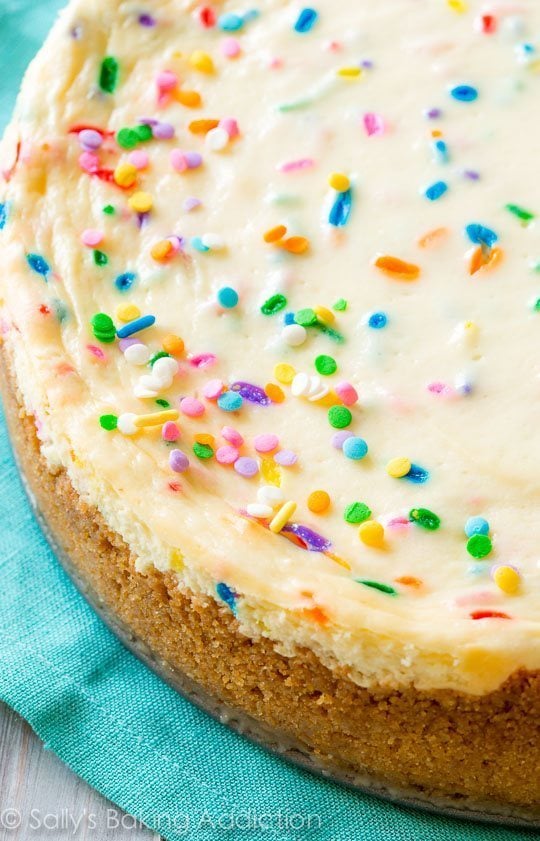 funfetti cheesecake