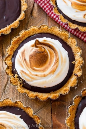 s'mores tartlets