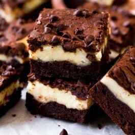 mocha cheesecake brownies