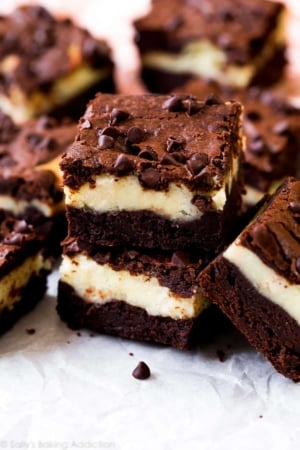 mocha cheesecake brownies