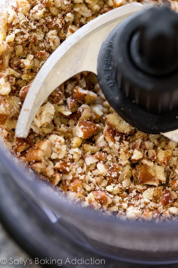 pecans in a food processor