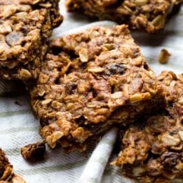 oatmeal raisin granola bars