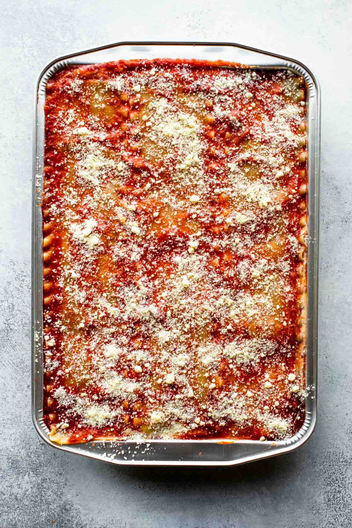 veggie lasagna freezer meal