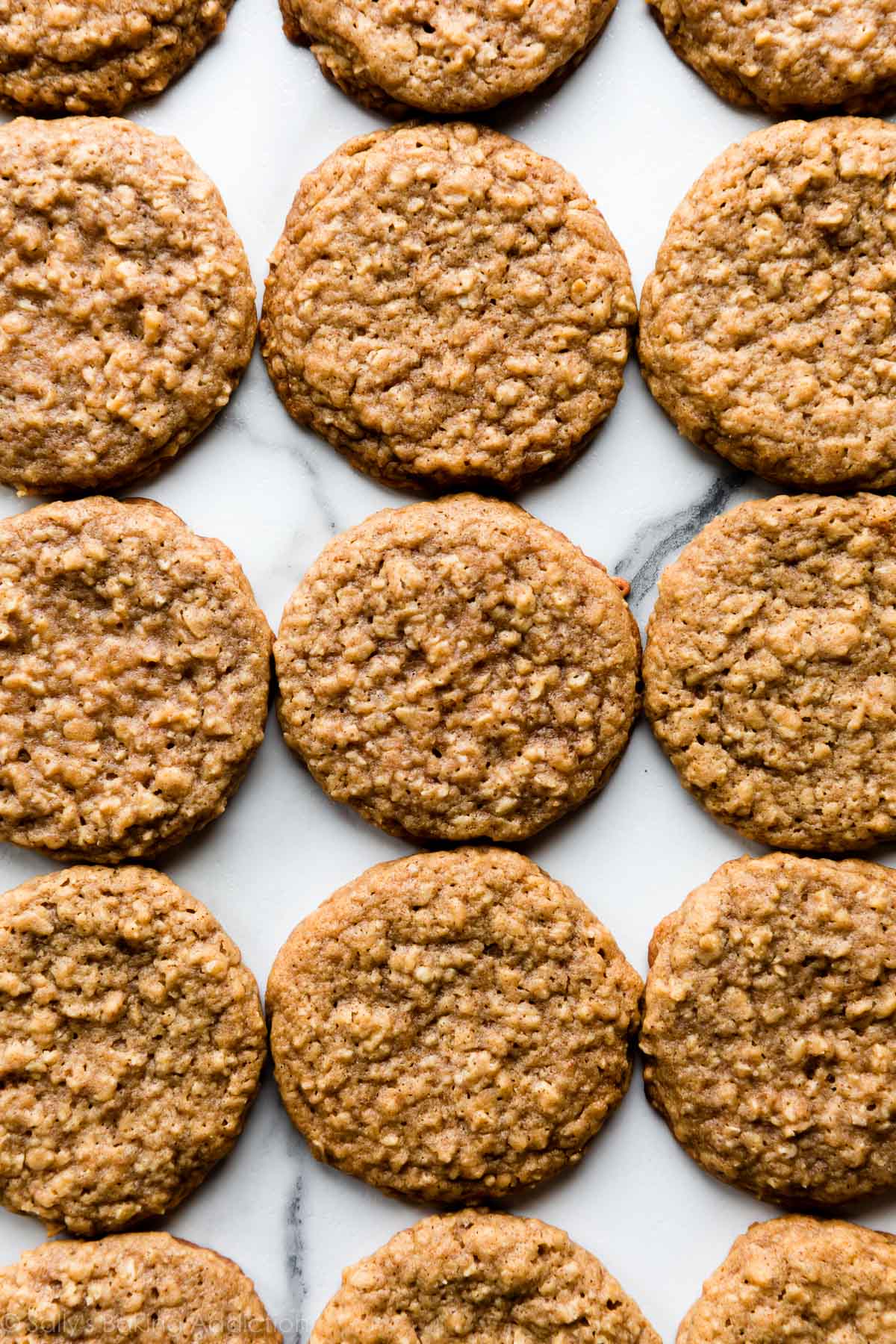 Soft oatmeal cookies