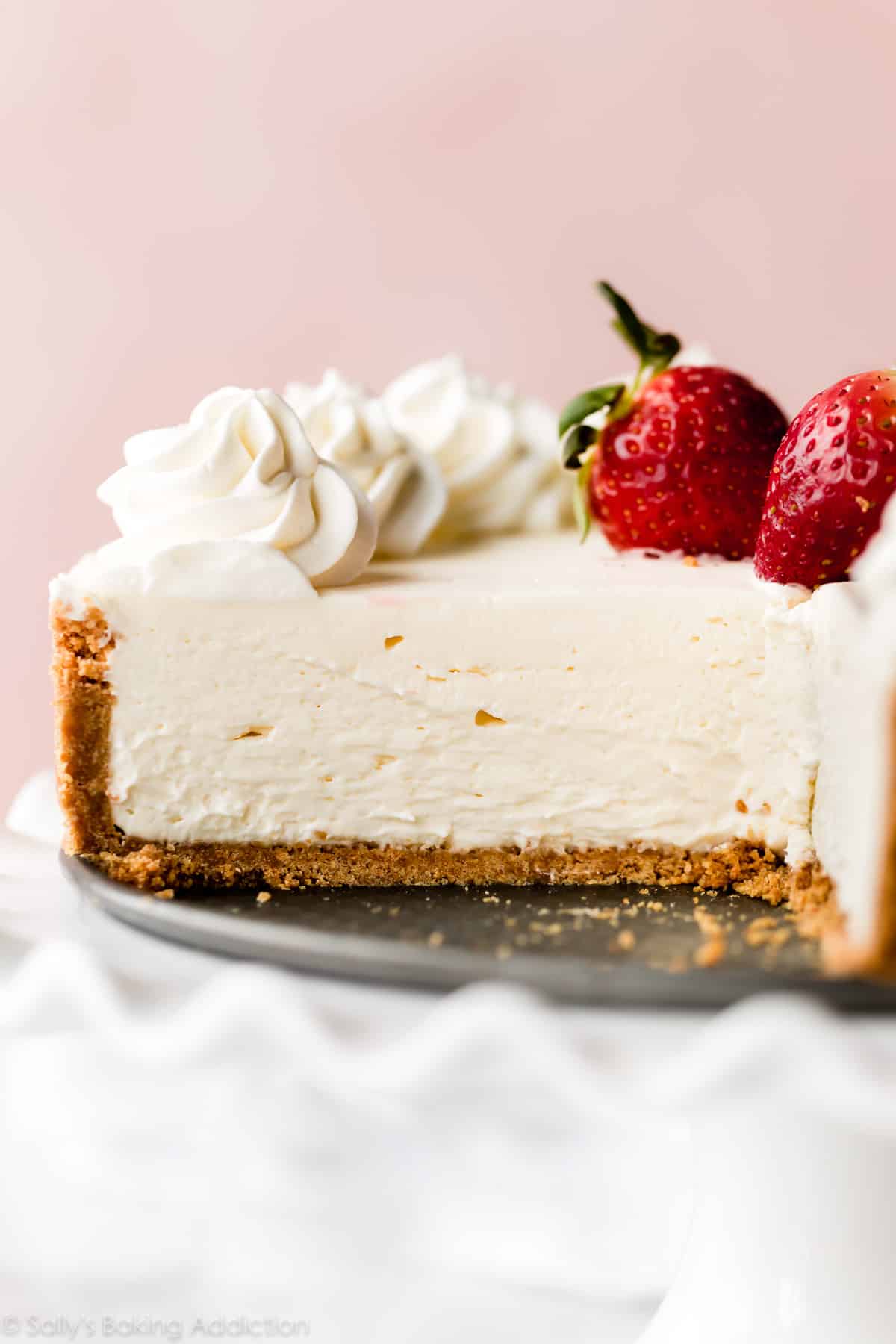 No bake cheesecake in springform pan