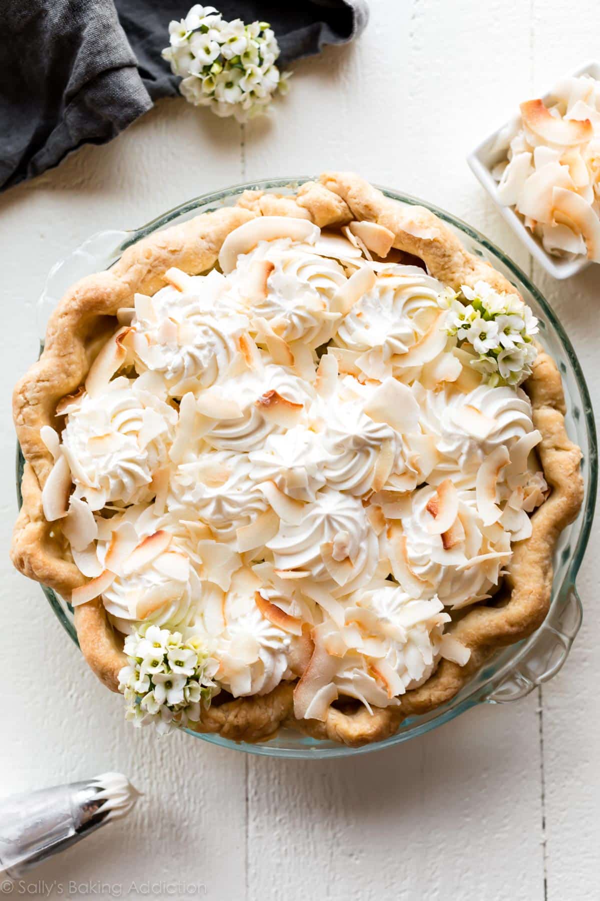 Coconut cream pie