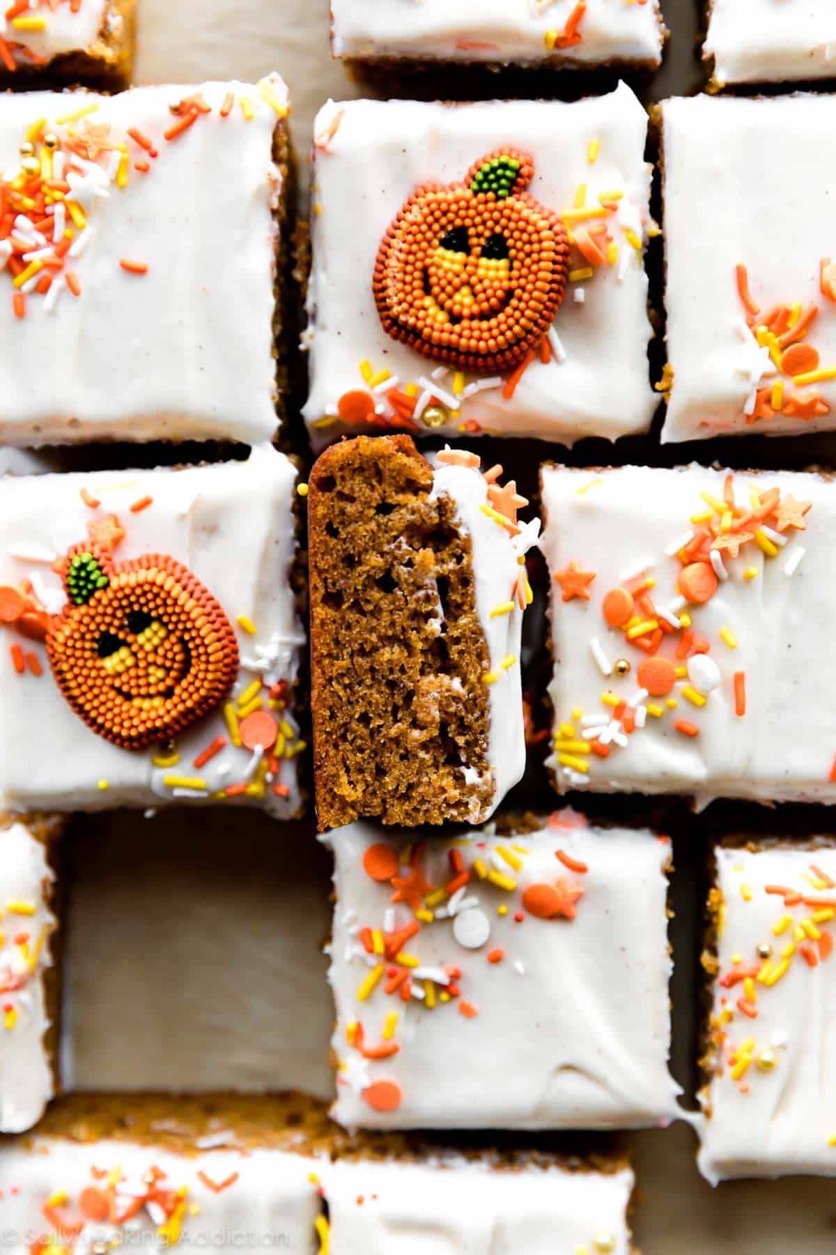 pumpkin bars