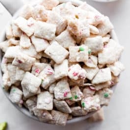 peppermint crunch candy cane puppy chow