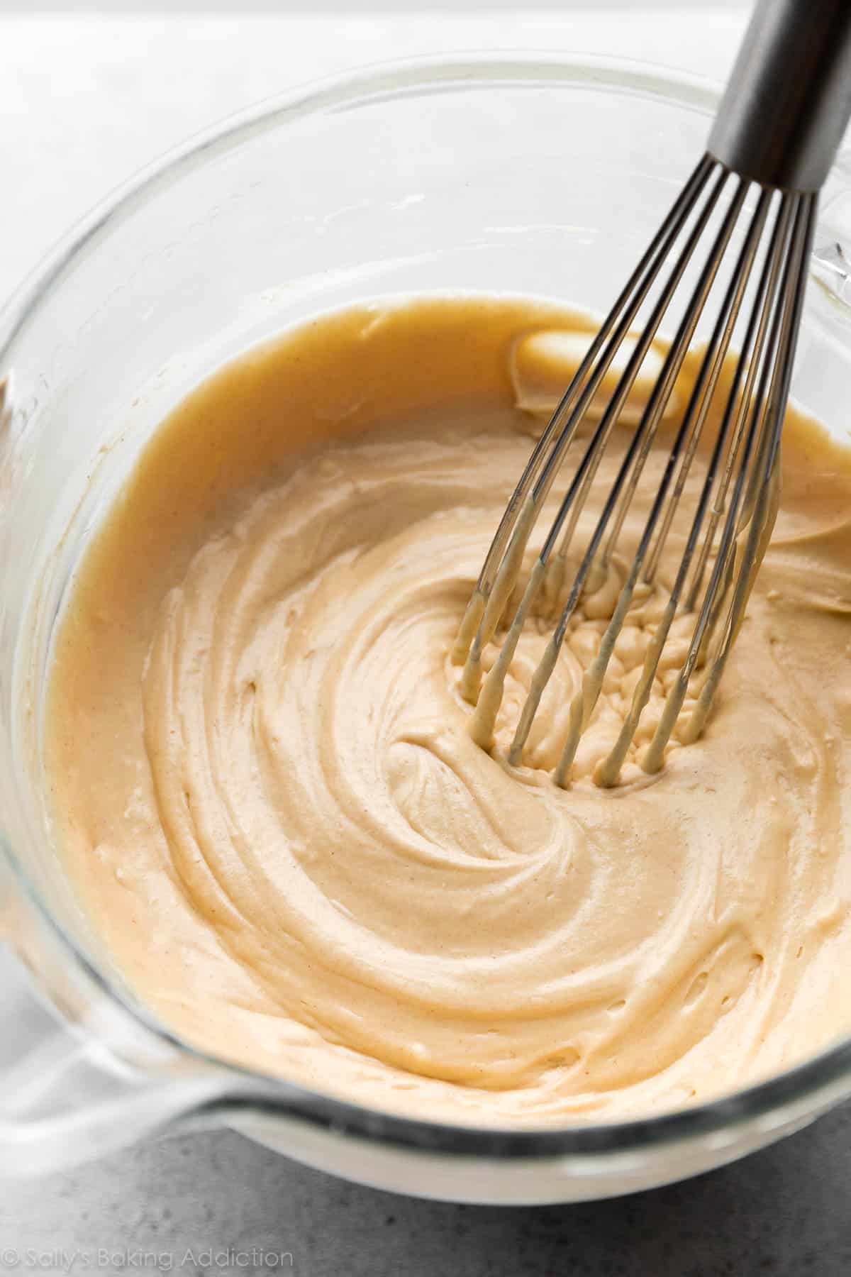 peanut butter cheesecake batter