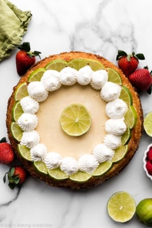 key lime pie cheesecake