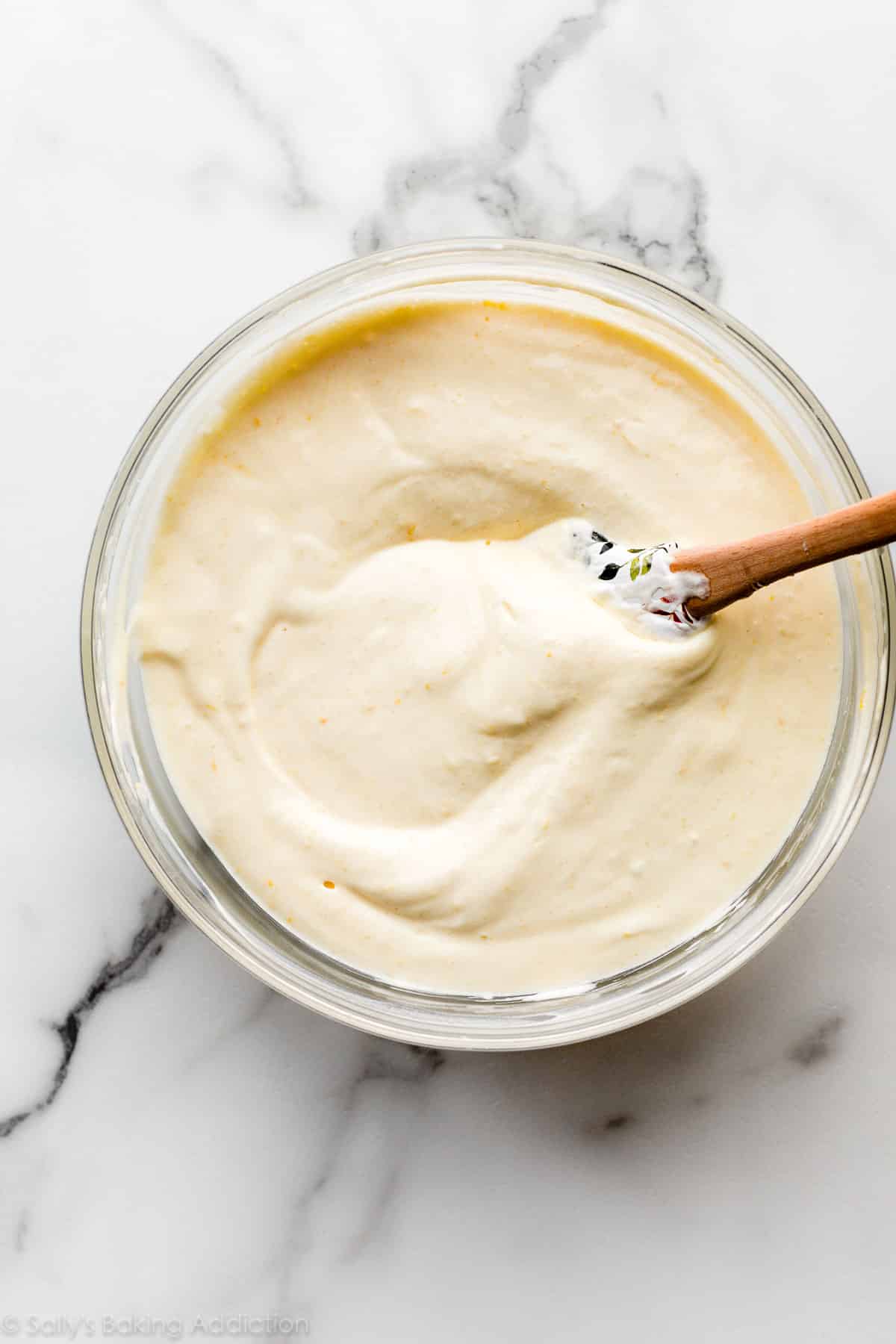 lemon pudding cake batter