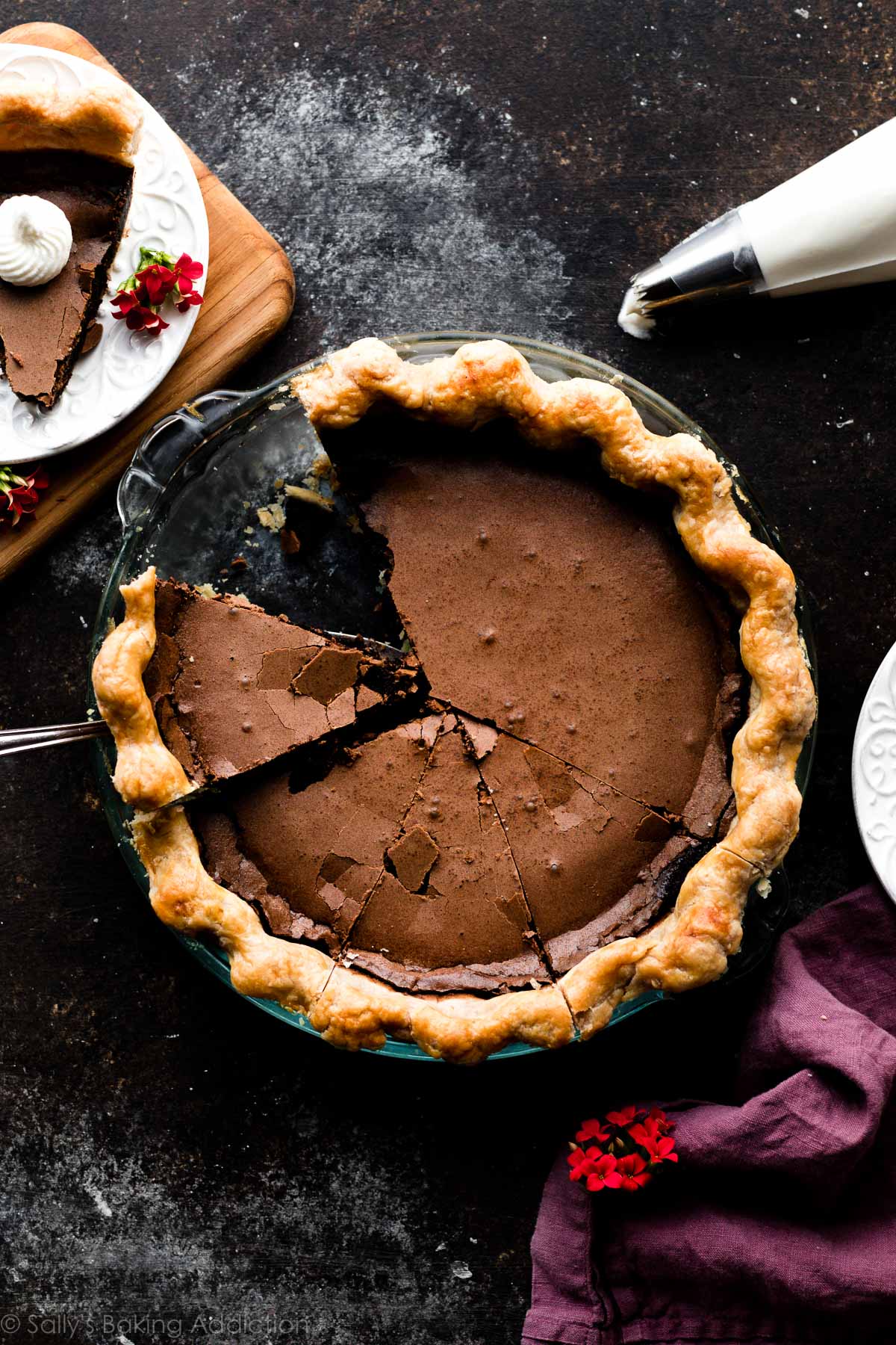 chocolate chess pie