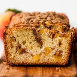 peach quick bread