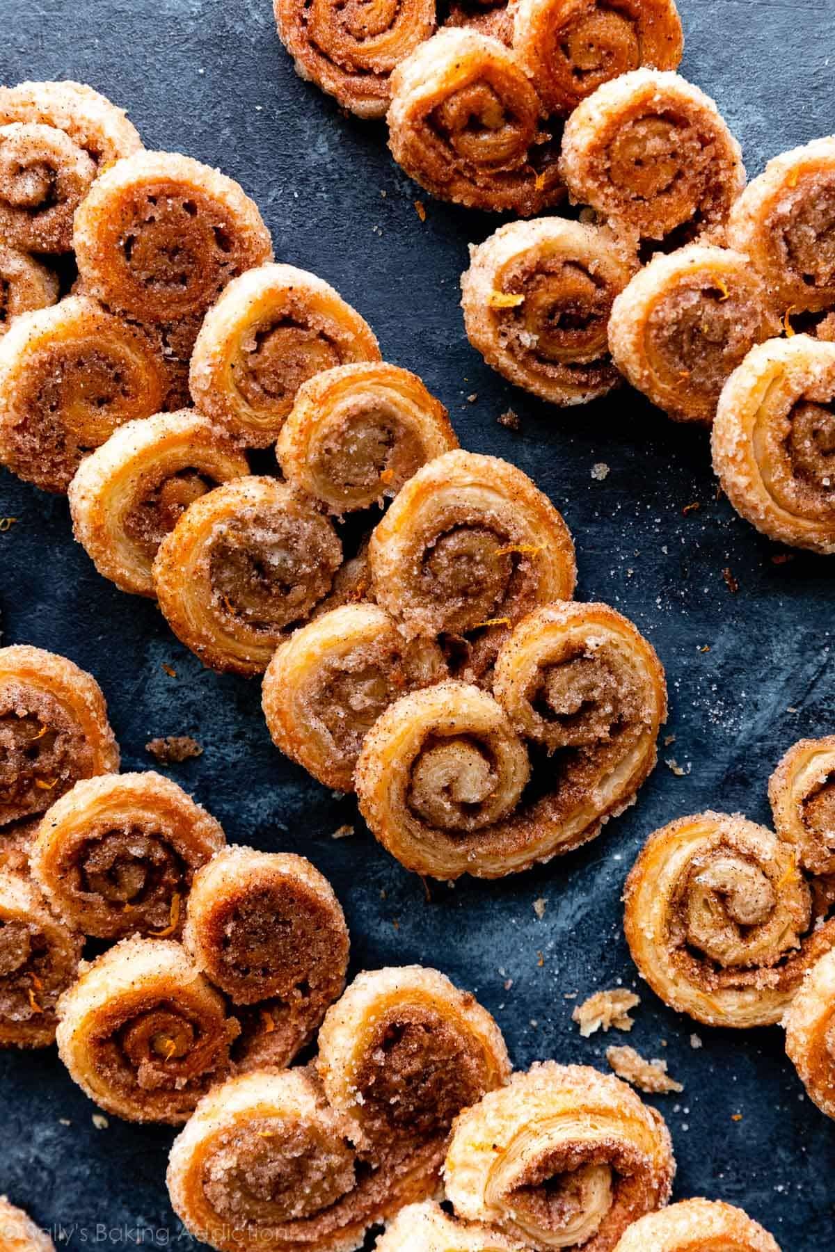 cinnamon nutmeg cardamom spice palmier cookies