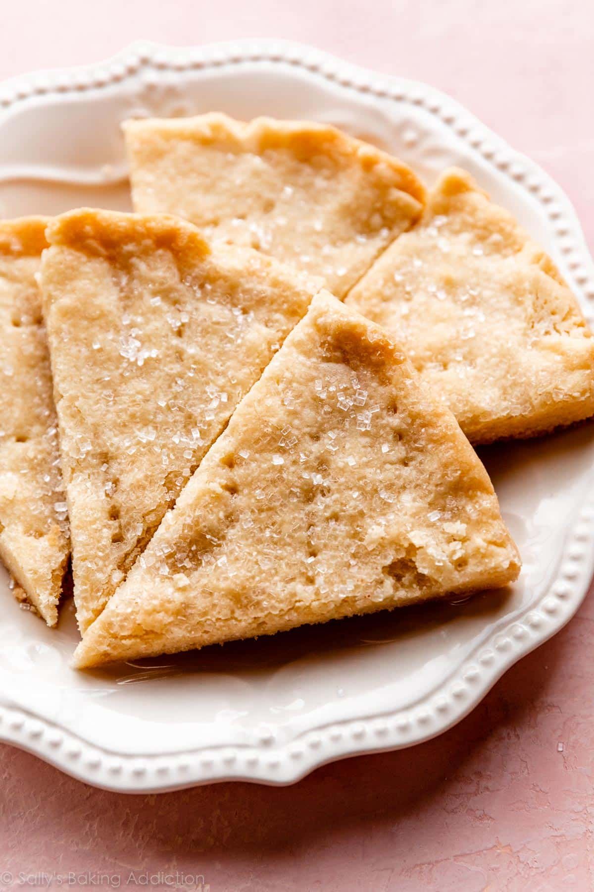 shortbread wedge cookies