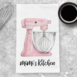 Personalized Baking Tea Towel